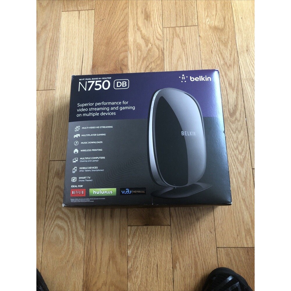 Belkin N750 DB Wi-Fi Dual Band Router‎ Pre-Owned